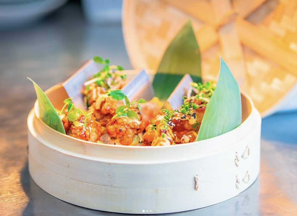 Caribbean dish at Leon's Anguilla