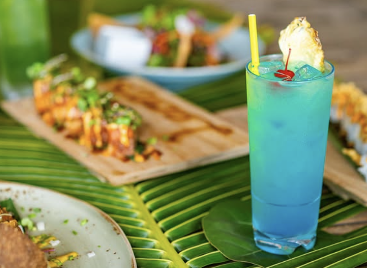 Signature cocktail at Leon's Anguilla