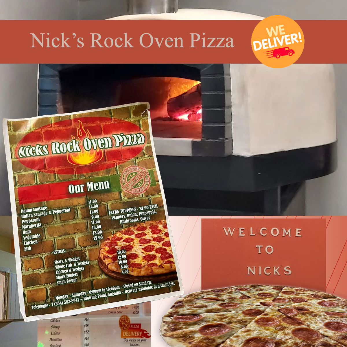 Nick's Rock Oven Pizza