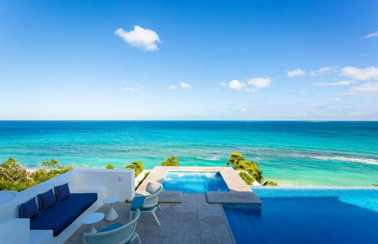 Luxury villa accommodations in Anguilla Luxury villa overlooking the Caribbean Sea in Anguilla